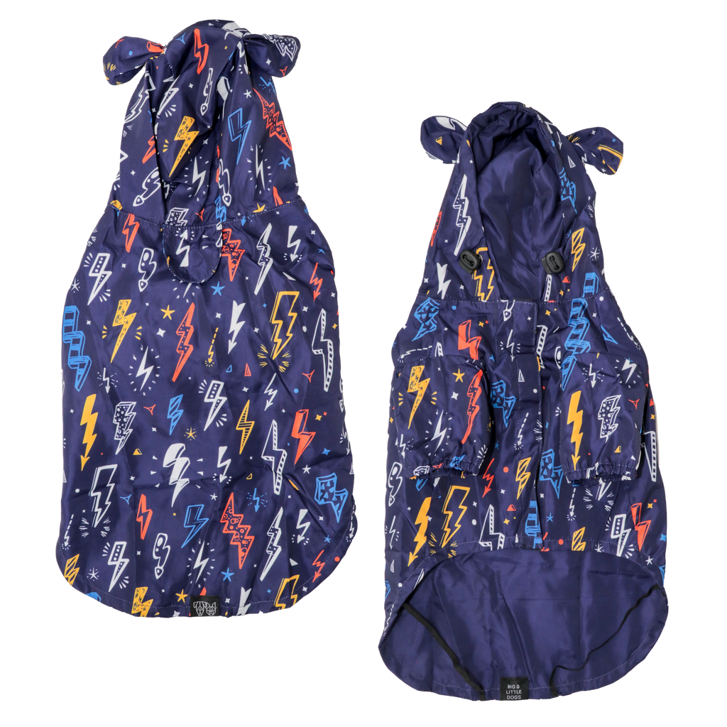DOG RAINCOAT: Lightning Storm