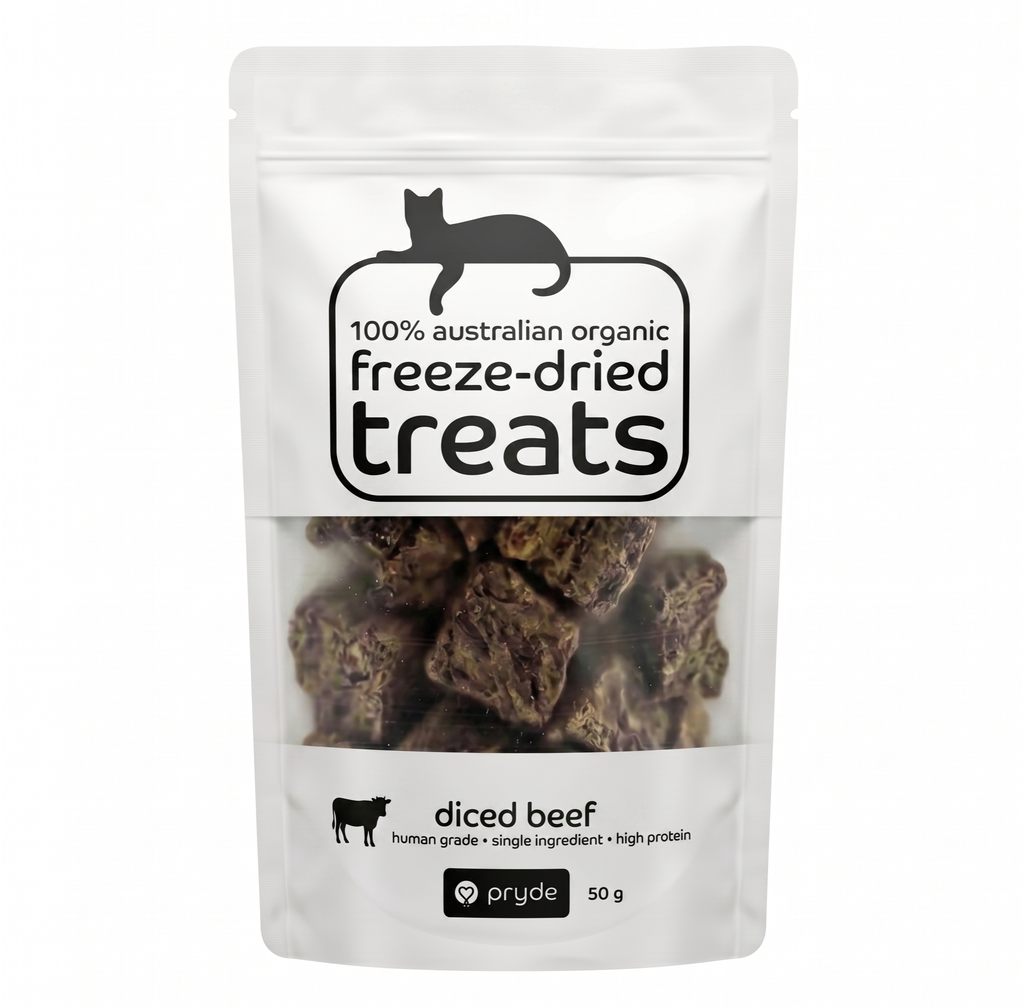 Freeze Dried Cat Treats - Beef (50g)