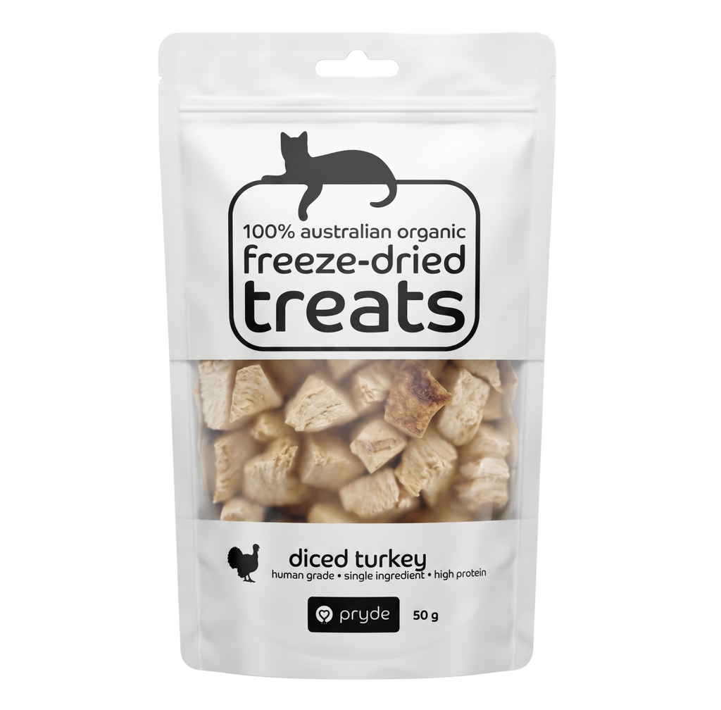 Freeze Dried Cat Treats - Turkey (50g)
