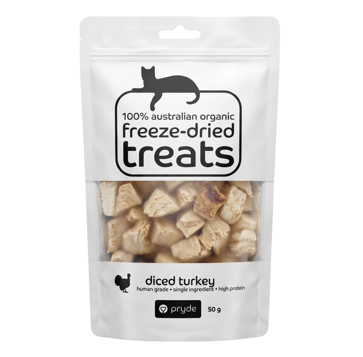 Freeze Dried Cat Treats - Turkey (50g)
