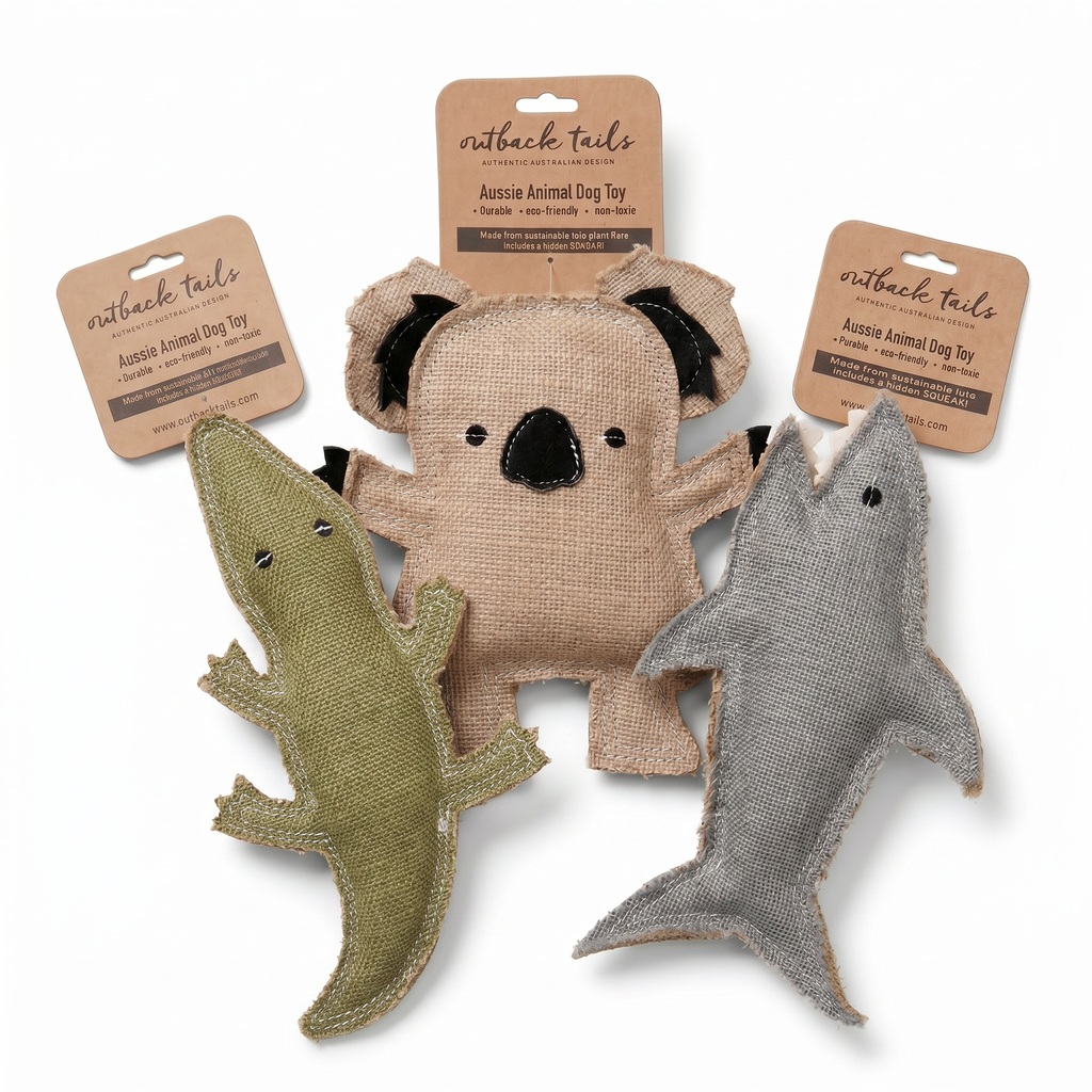 Jute Animal Dog Toy