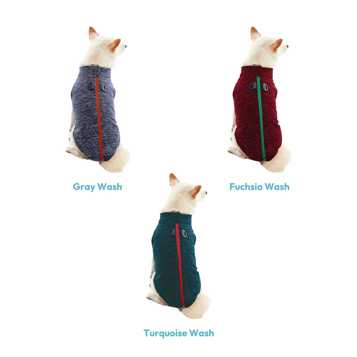 #72116 Zip Up Fleece Wash