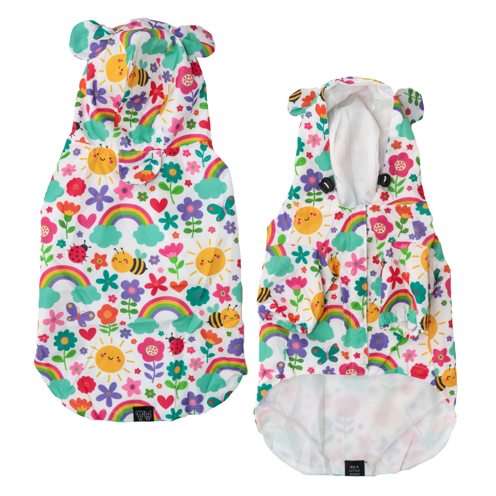 DOG RAINCOAT: Follow the Rainbow