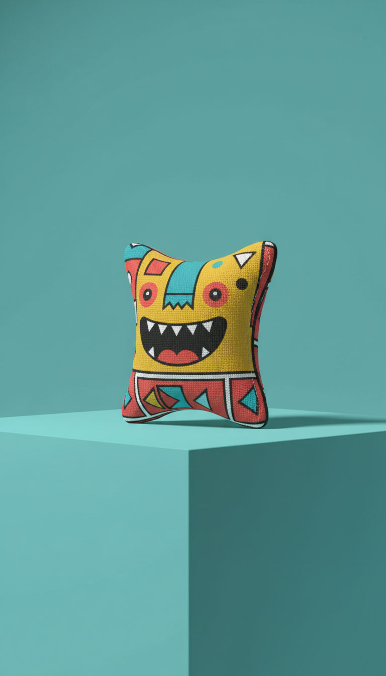 Durable Graphic Dog Toy