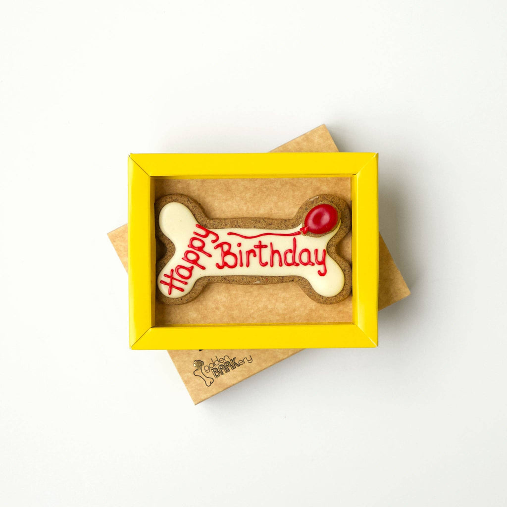 Dog Biscuits - Happy Birthday Dog Bone