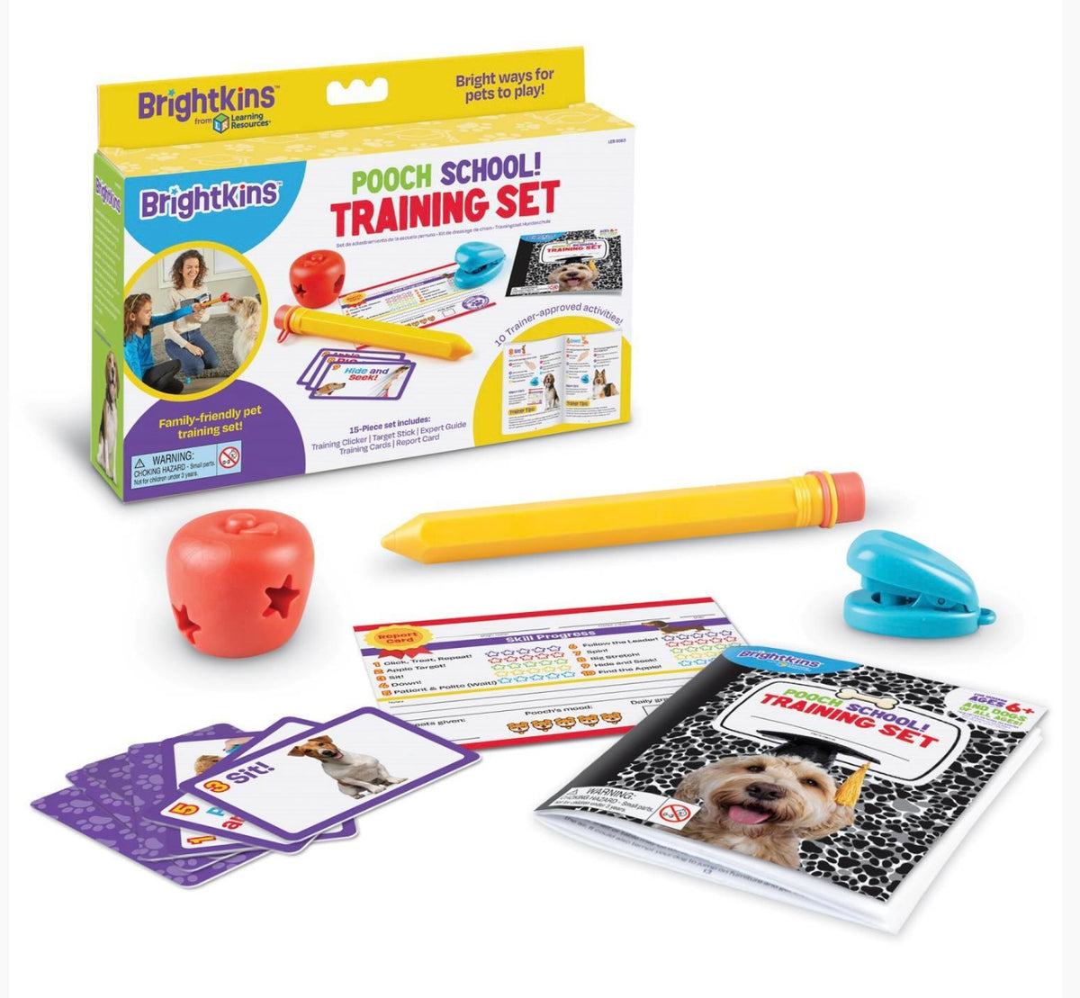 Brightkins Pooch School. Interactive Dog Training Set.