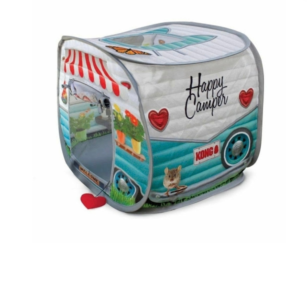 Kong Play Spaces Happy Camper Pop Up Cat house