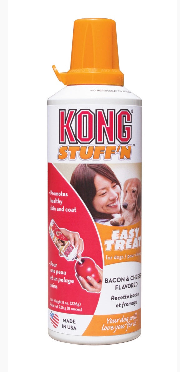 KONG Easy Treat Stuffing Paste for Dogs - Bacon & Cheese 256g