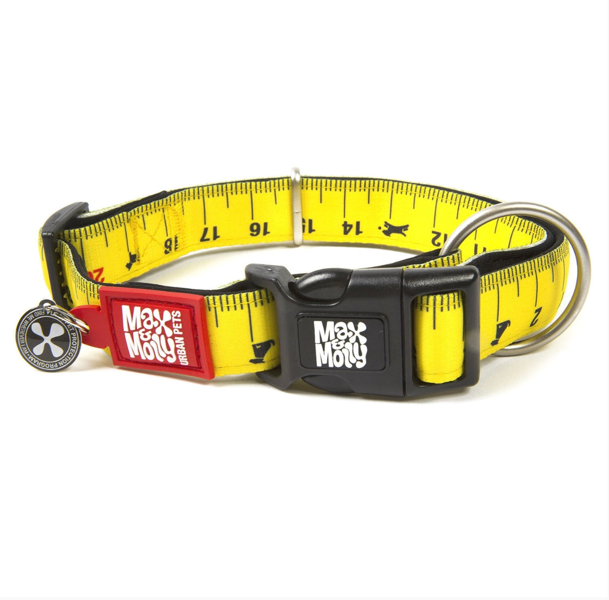 Max & Molly Smart ID Dog Collar - Ruler