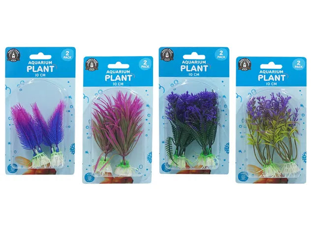 AQUARIUM PLANT PURPLE 10CM 2PK