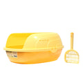 Egg Shell Cat Litter Box - Yellow