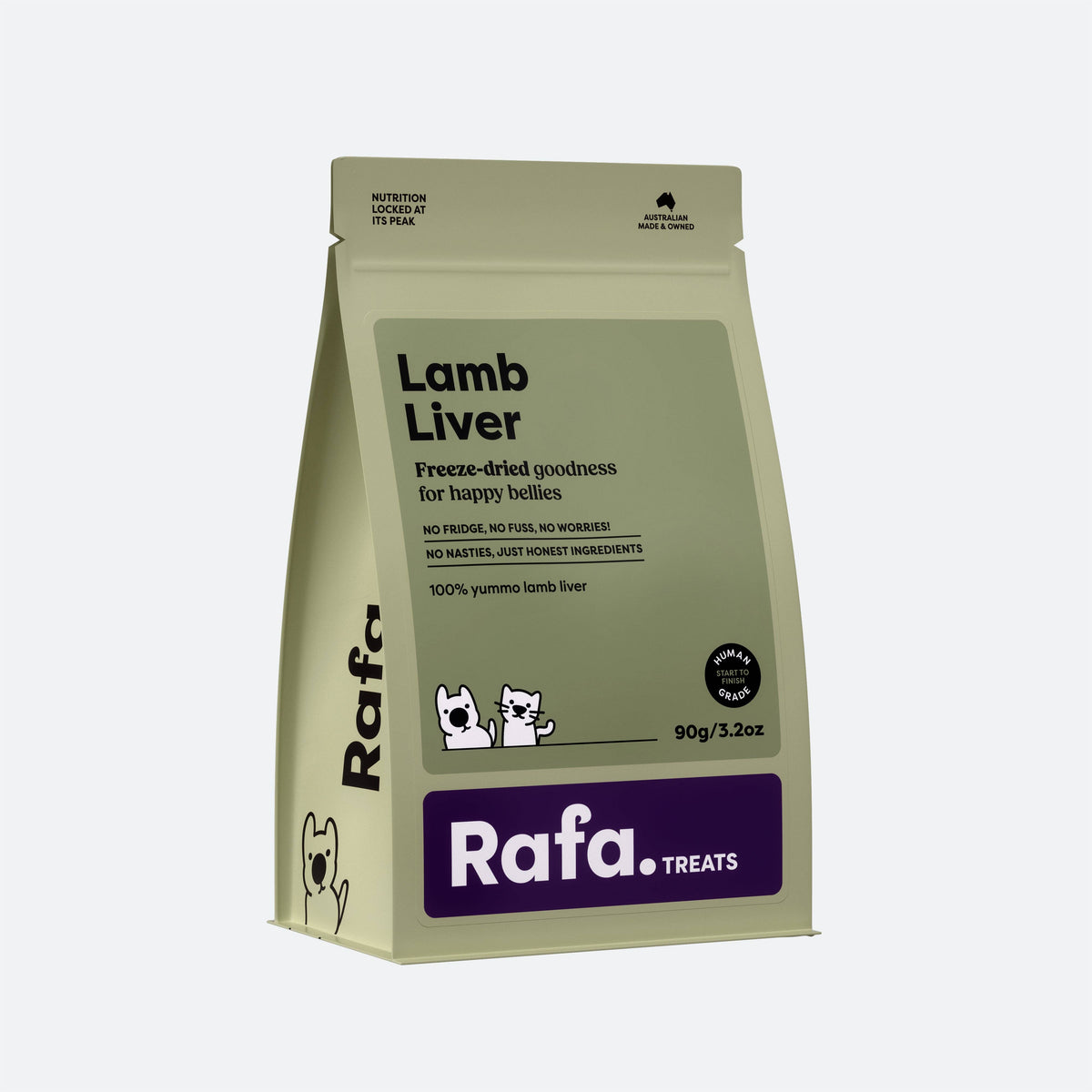 Raw Freeze-Dried Treats | Human-Grade Lamb Liver